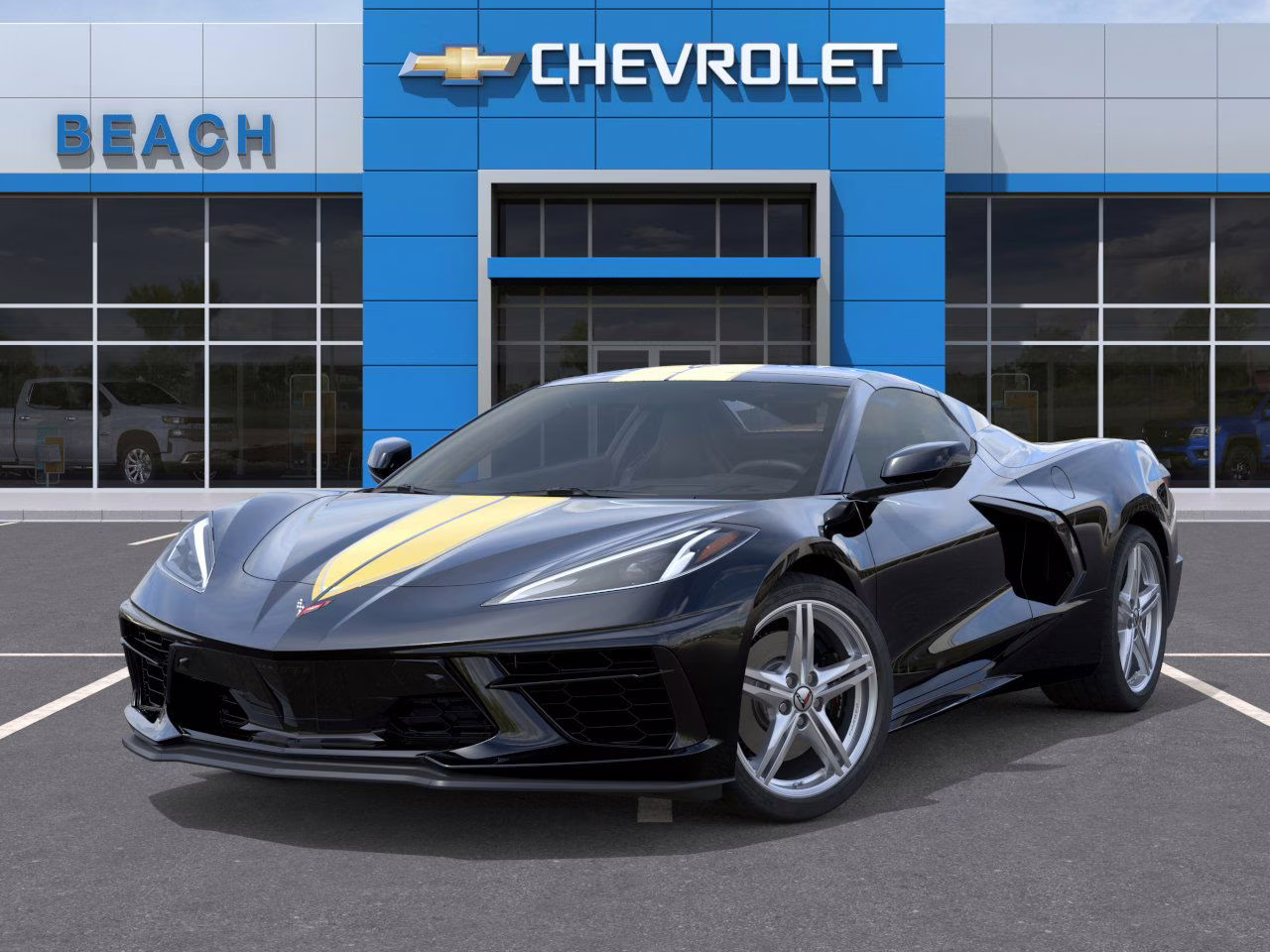 2026 Black Chevrolet Corvette Stingray 3LT RWD Convertible