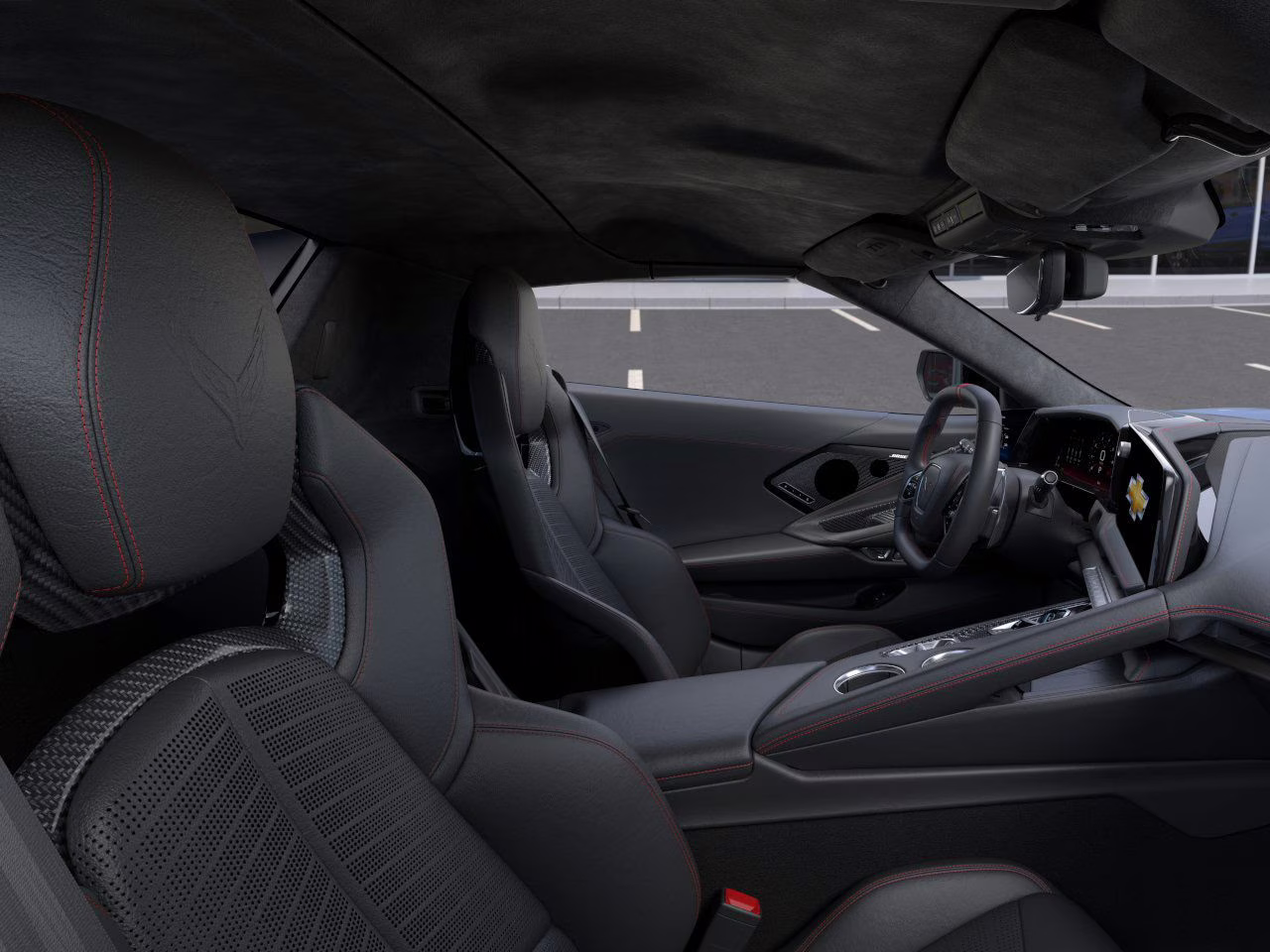 2026 Black Chevrolet Corvette Stingray 3LT RWD Convertible