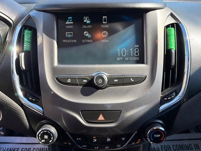 2016 Siren Red Tintcoat Chevrolet Cruze LT FWD Sedan