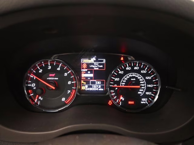 2021 Crystal White Pearl Subaru WRX STi Limited AWD Sedan