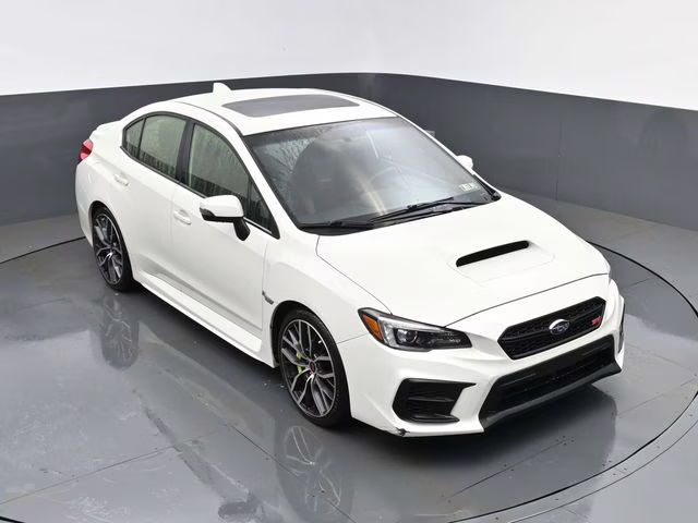 2021 Crystal White Pearl Subaru WRX STi Limited AWD Sedan