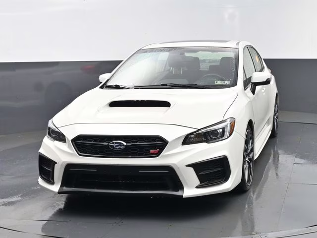 2021 Crystal White Pearl Subaru WRX STi Limited AWD Sedan