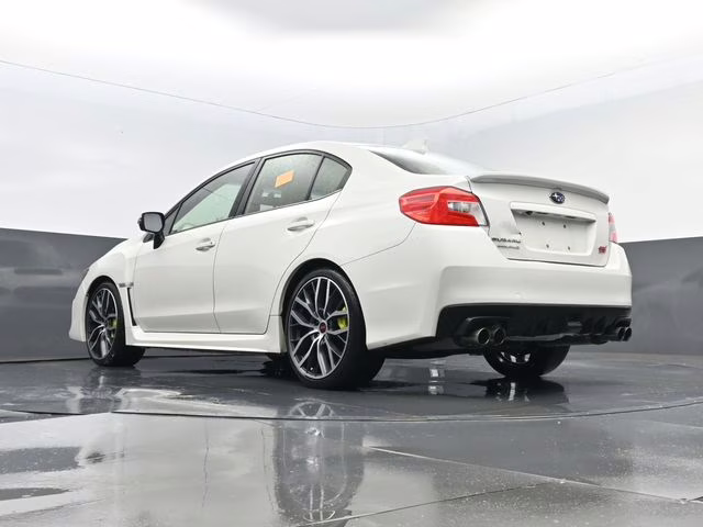 2021 Crystal White Pearl Subaru WRX STi Limited AWD Sedan