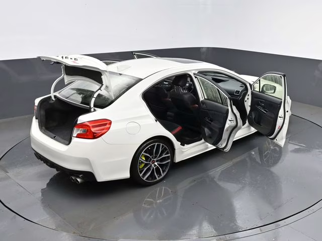 2021 Crystal White Pearl Subaru WRX STi Limited AWD Sedan