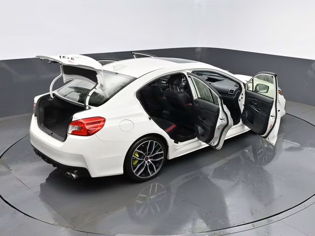 2021 Crystal White Pearl Subaru WRX STi Limited AWD Sedan