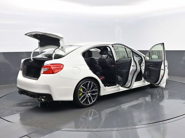 2021 Crystal White Pearl Subaru WRX STi Limited AWD Sedan