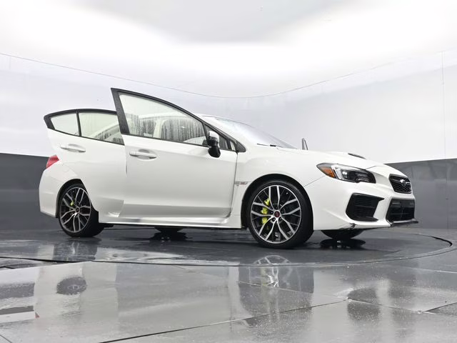 2021 Crystal White Pearl Subaru WRX STi Limited AWD Sedan