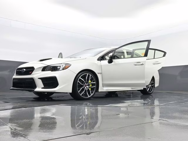 2021 Crystal White Pearl Subaru WRX STi Limited AWD Sedan