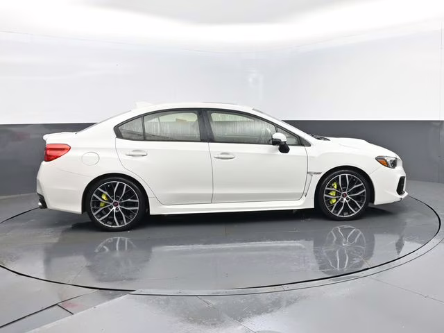 2021 Crystal White Pearl Subaru WRX STi Limited AWD Sedan
