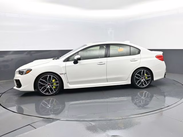 2021 Crystal White Pearl Subaru WRX STi Limited AWD Sedan