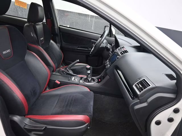 2021 Crystal White Pearl Subaru WRX STi Limited AWD Sedan