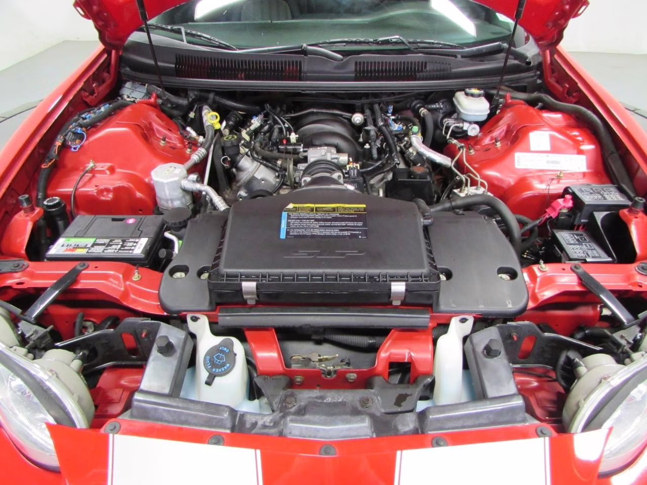 2002 Bright Rally Red Chevrolet Camaro Z28 RWD Coupe