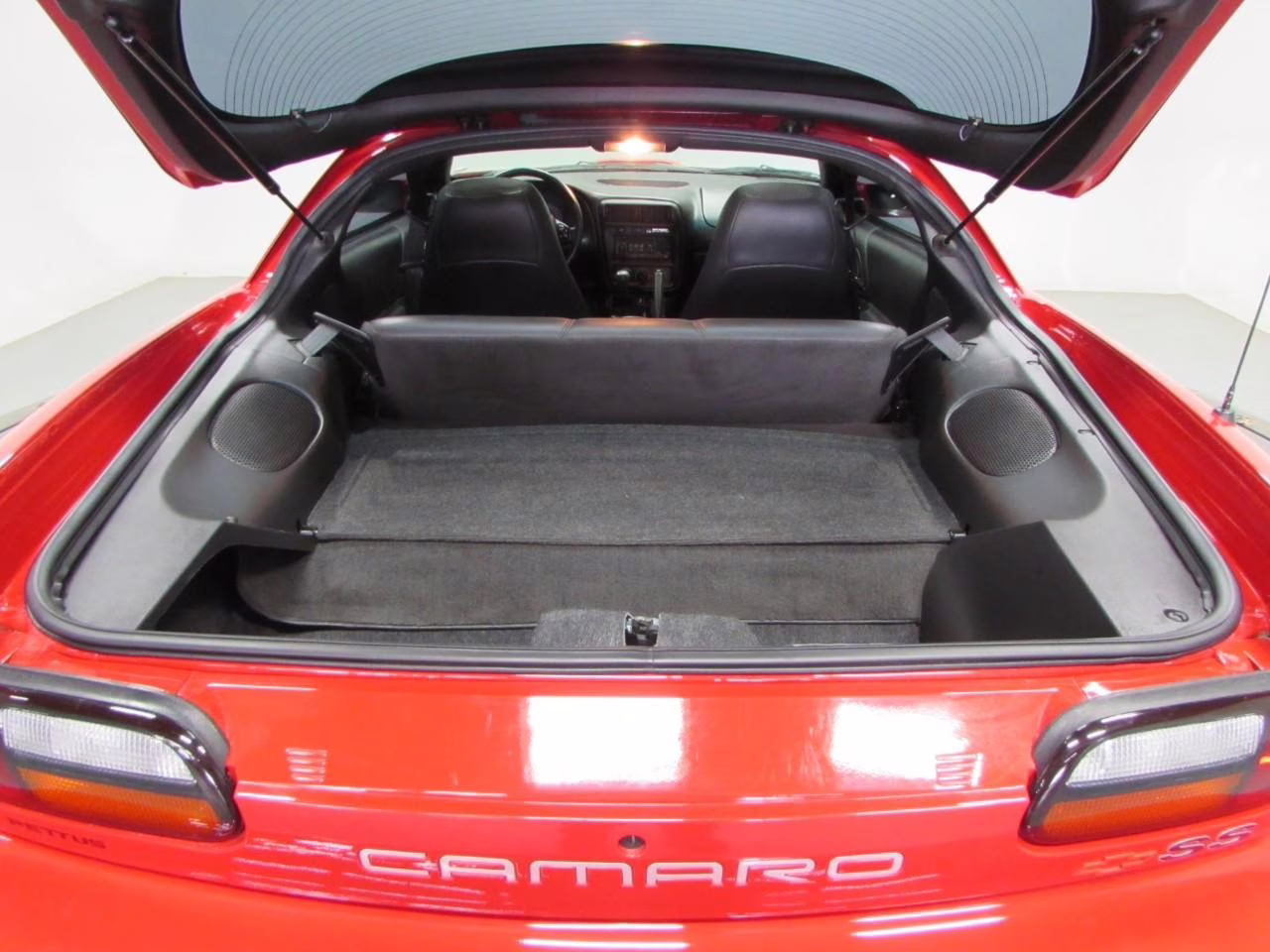 2002 Bright Rally Red Chevrolet Camaro Z28 RWD Coupe