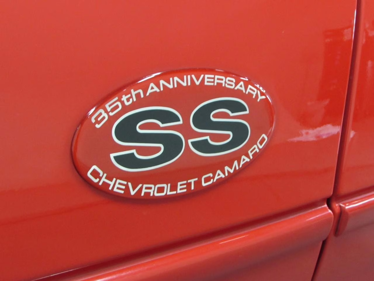 2002 Bright Rally Red Chevrolet Camaro Z28 RWD Coupe