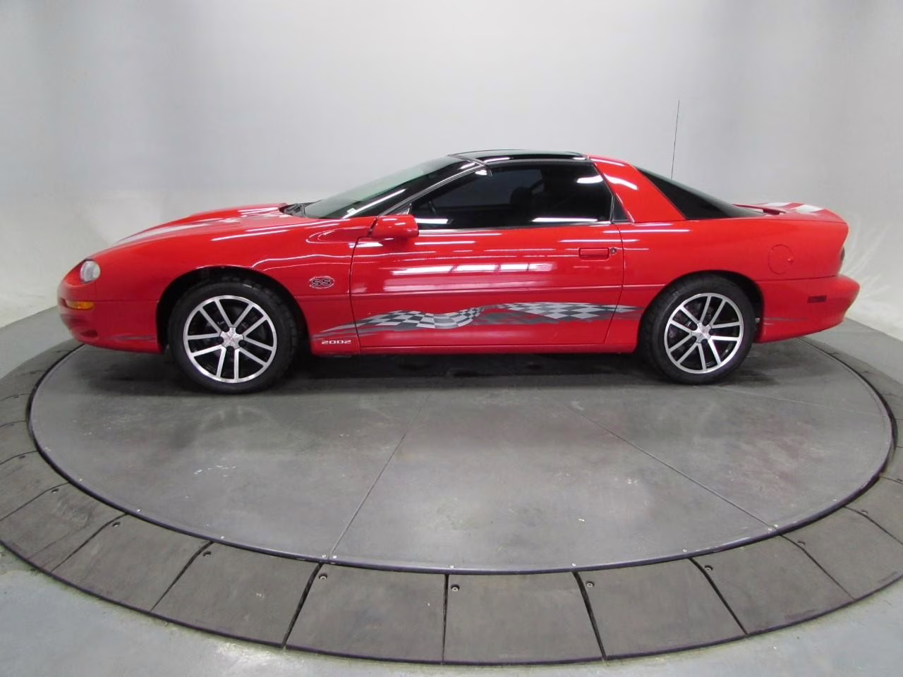 2002 Bright Rally Red Chevrolet Camaro Z28 RWD Coupe