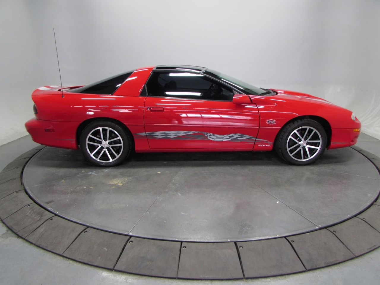 2002 Bright Rally Red Chevrolet Camaro Z28 RWD Coupe