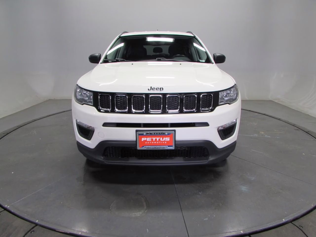 2020 White Clearcoat Jeep Compass 4WD Sport 4X4 SUV