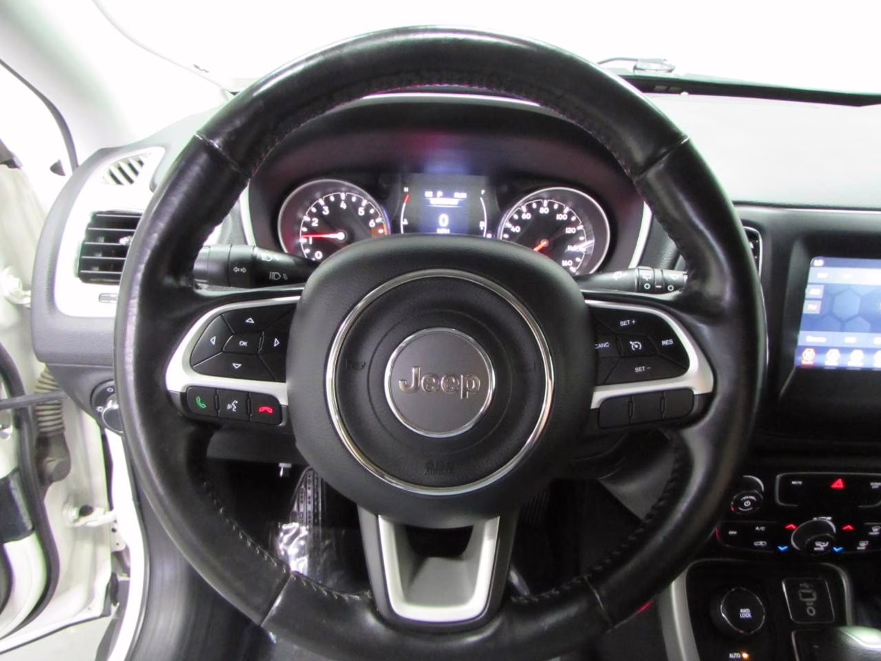 2020 White Clearcoat Jeep Compass 4WD Sport 4X4 SUV