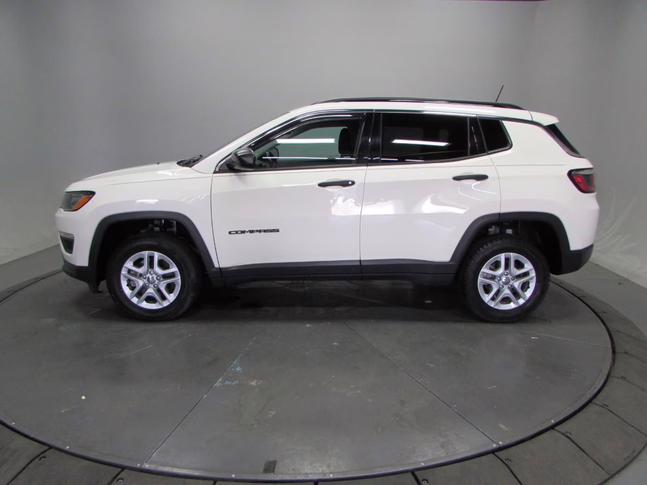 2020 White Clearcoat Jeep Compass 4WD Sport 4X4 SUV