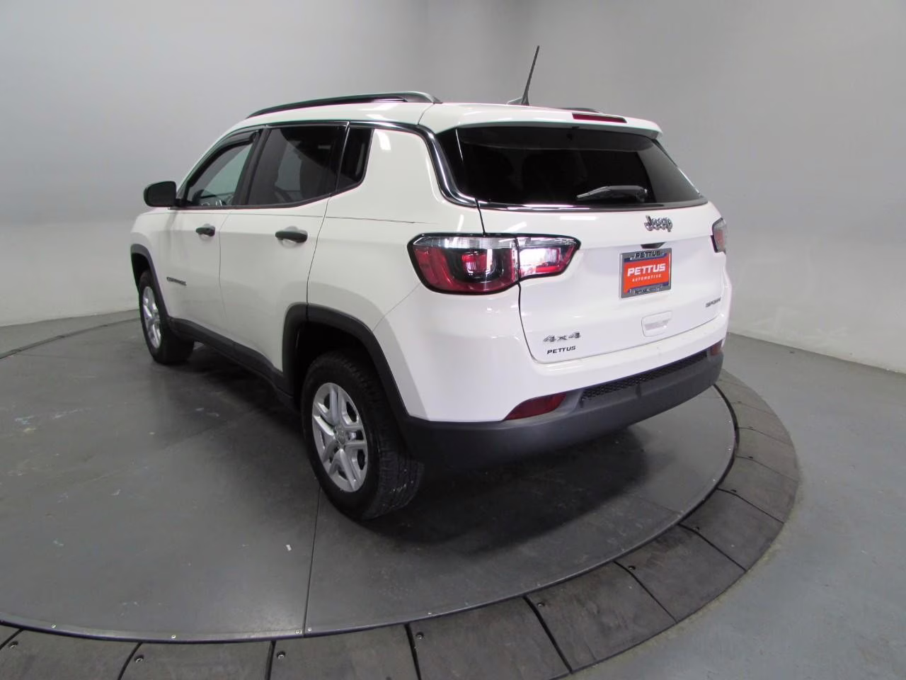 2020 White Clearcoat Jeep Compass 4WD Sport 4X4 SUV