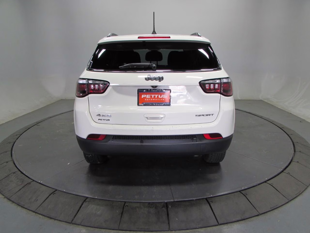 2020 White Clearcoat Jeep Compass 4WD Sport 4X4 SUV