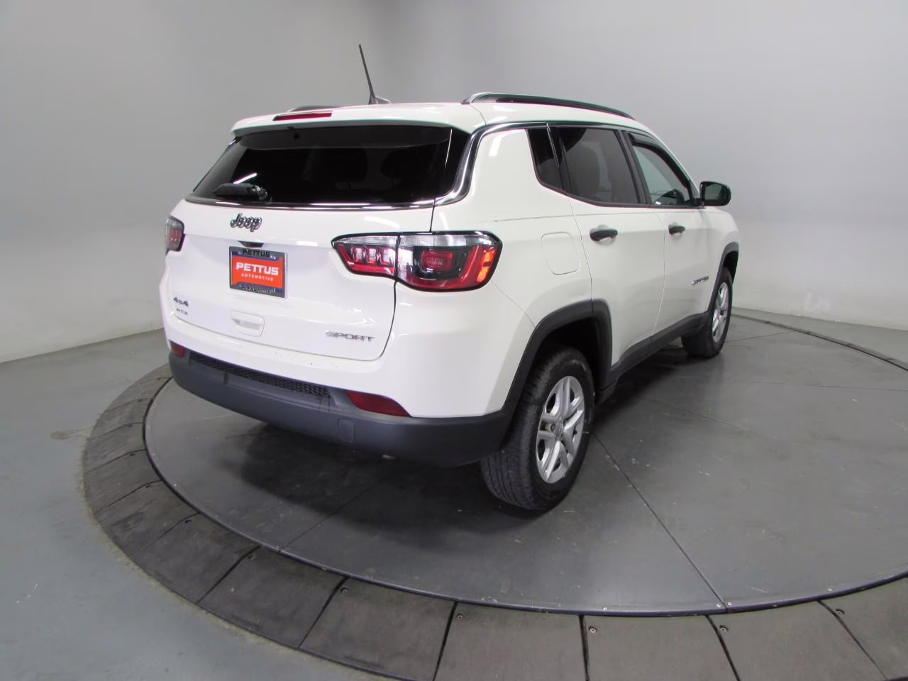 2020 White Clearcoat Jeep Compass 4WD Sport 4X4 SUV