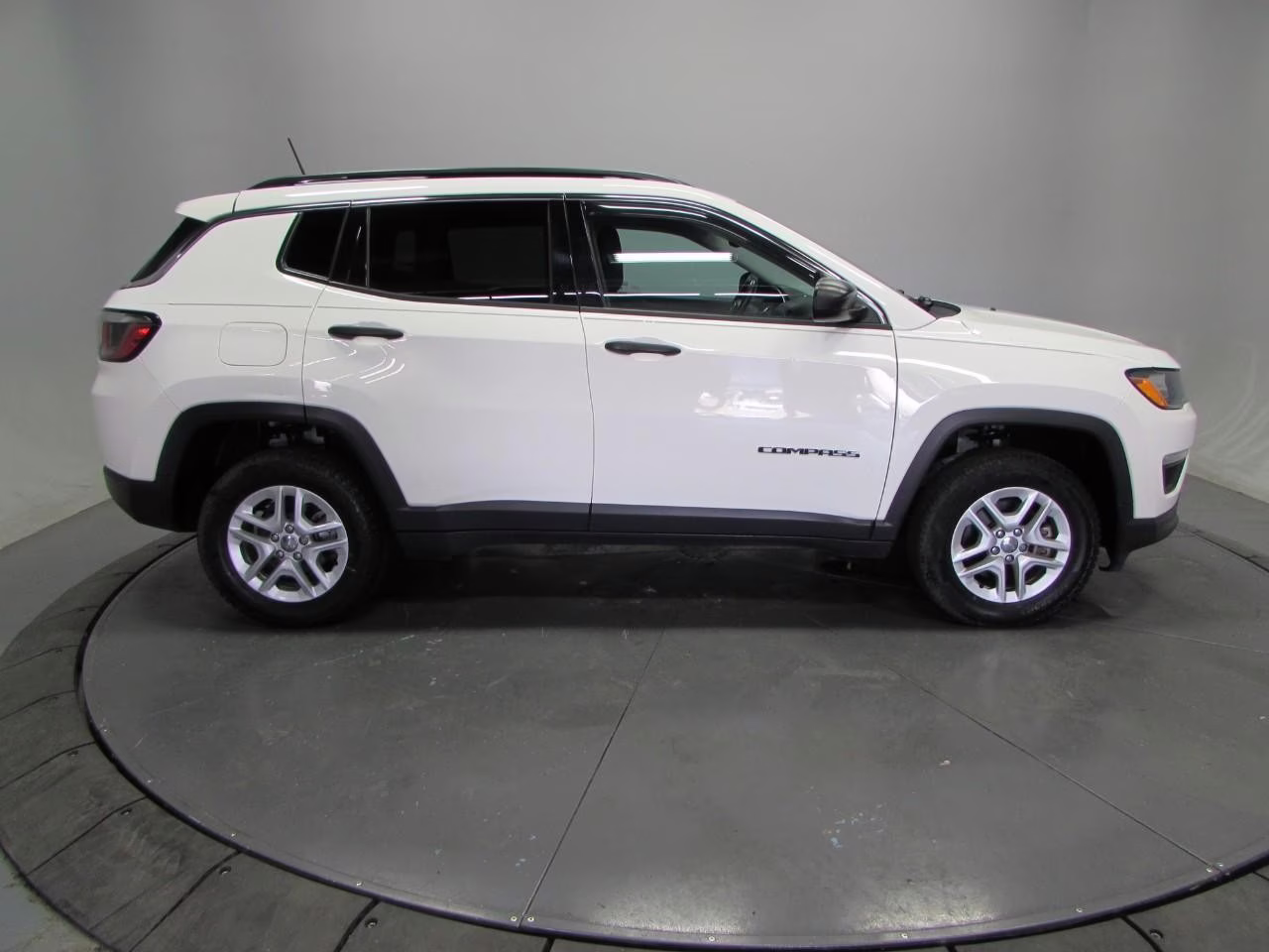 2020 White Clearcoat Jeep Compass 4WD Sport 4X4 SUV