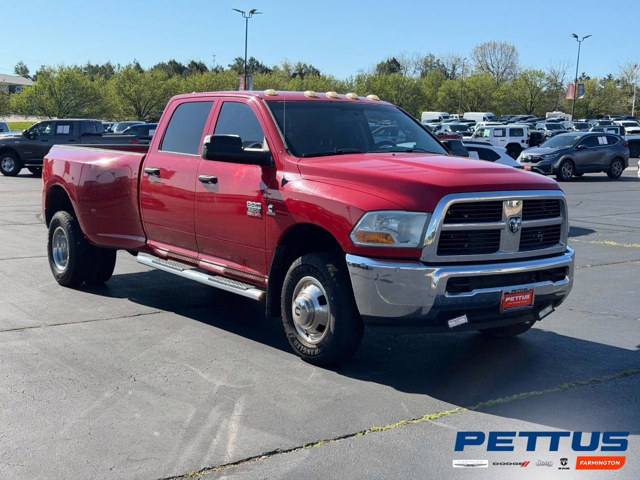 2012 Flame Red Ram 3500 ST 4X4 Truck