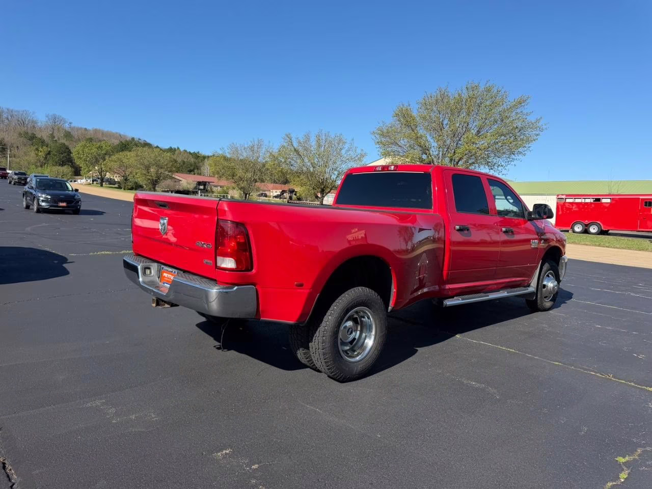 2012 Flame Red Ram 3500 ST 4X4 Truck