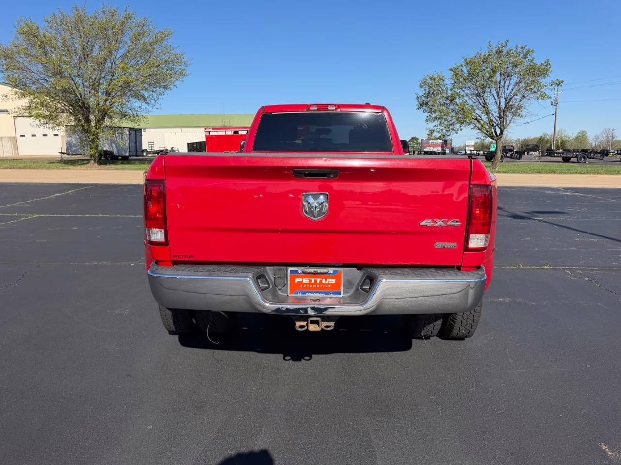 2012 Flame Red Ram 3500 ST 4X4 Truck