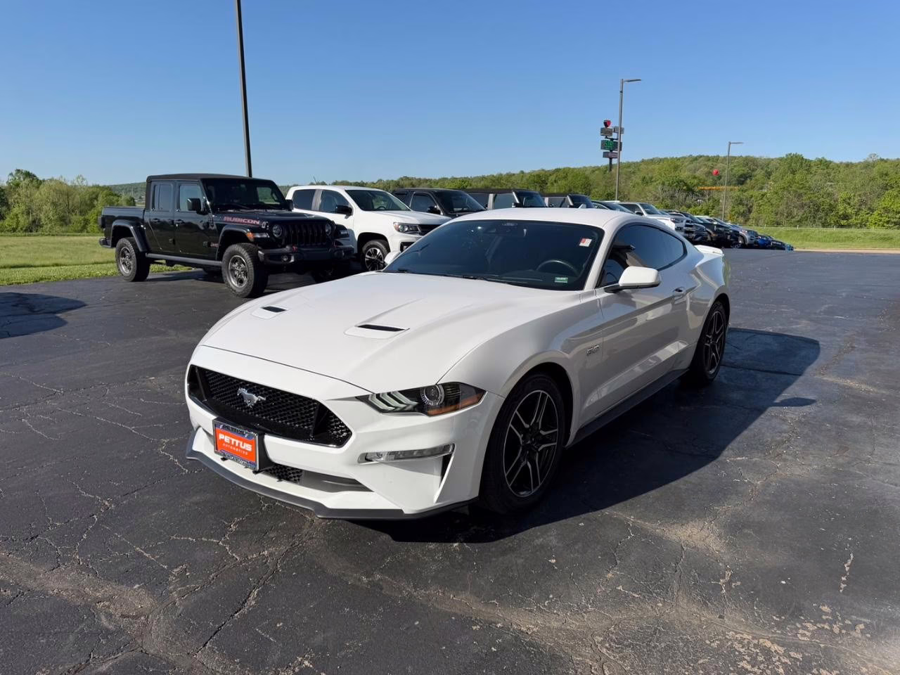 2021 Oxford White Ford Mustang GT RWD Coupe