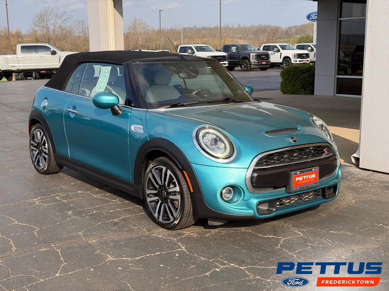 2021 Starlight Blue Metallic MINI Cooper S Signature FWD Convertible