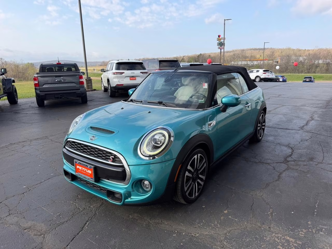 2021 Starlight Blue Metallic MINI Cooper S Signature FWD Convertible
