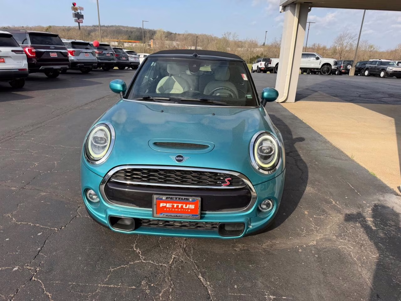 2021 Starlight Blue Metallic MINI Cooper S Signature FWD Convertible