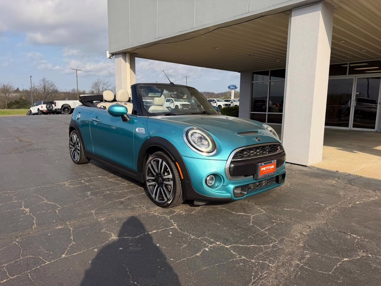 2021 Starlight Blue Metallic MINI Cooper S Signature FWD Convertible