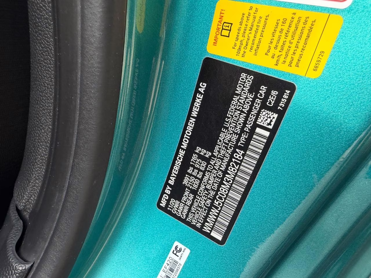 2021 Starlight Blue Metallic MINI Cooper S Signature FWD Convertible