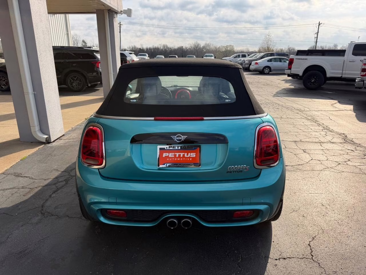 2021 Starlight Blue Metallic MINI Cooper S Signature FWD Convertible