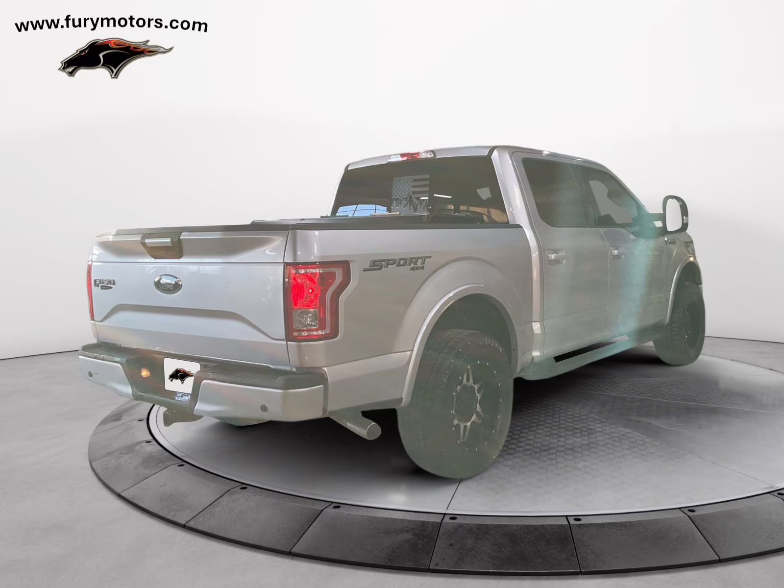 2016 Ingot Silver Ford F-150 XLT 4X4 Truck