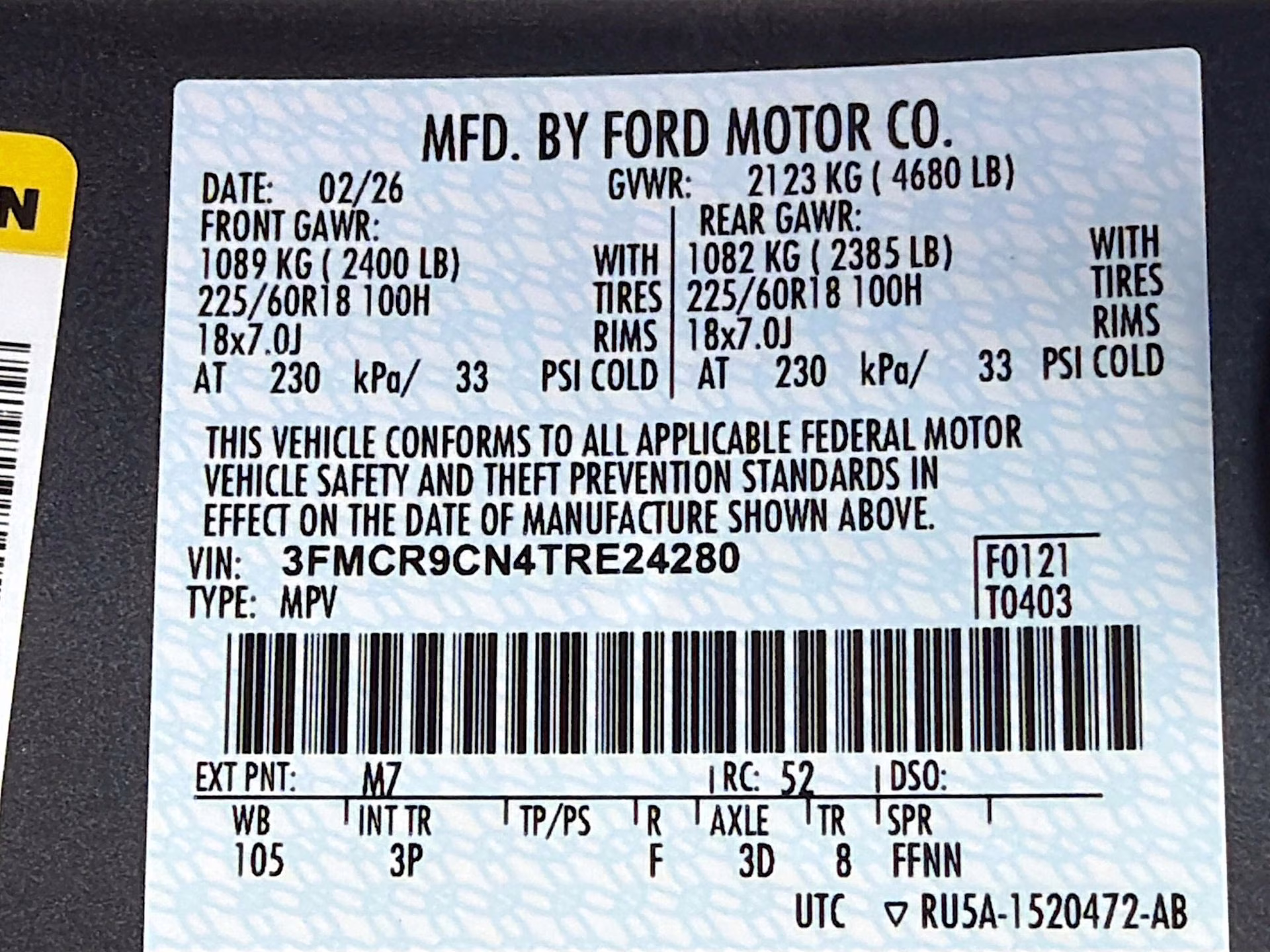 2026 Carbonized Gray Metallic Ford Bronco Sport Outer Banks 4X4 SUV