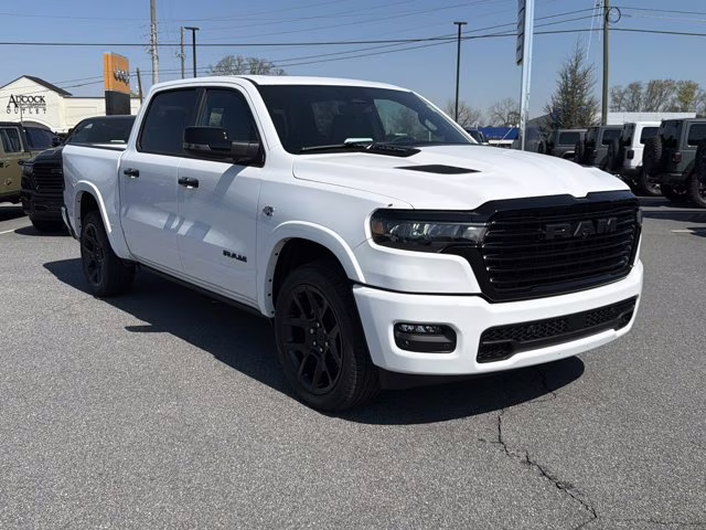 2026 Bright White Clearcoat Ram 1500 Laramie 4X4 Truck