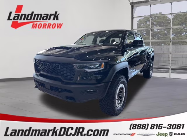 2026 Diamond Black Crystal Pearlcoat Ram 1500 RHO 4X4 Truck