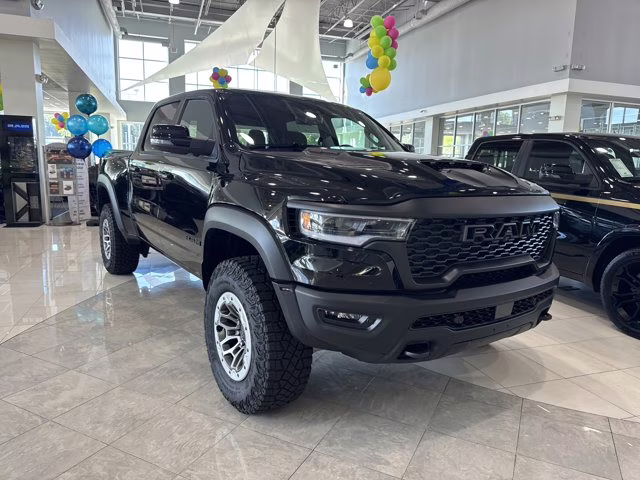 2026 Diamond Black Crystal Pearlcoat Ram 1500 RHO 4X4 Truck