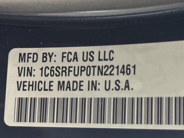 2026 Diamond Black Crystal Pearlcoat Ram 1500 RHO 4X4 Truck