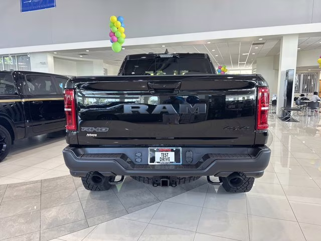 2026 Diamond Black Crystal Pearlcoat Ram 1500 RHO 4X4 Truck