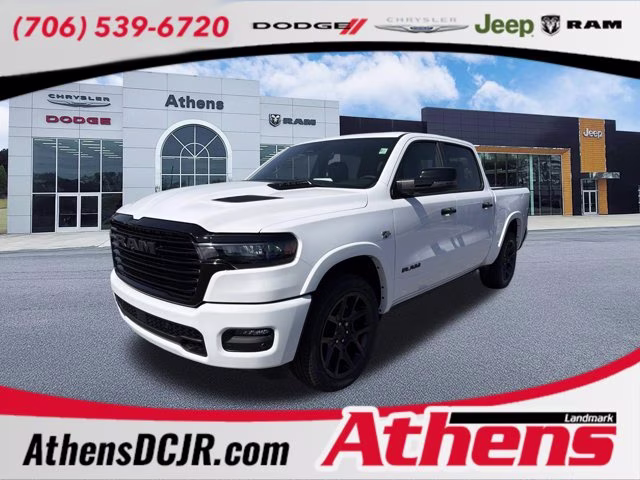 2026 Bright White Clearcoat Ram 1500 Laramie 4X4 Truck