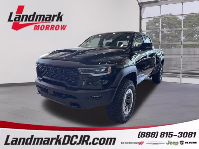 2026 Diamond Black Crystal Pearlcoat Ram 1500 RHO 4X4 Truck