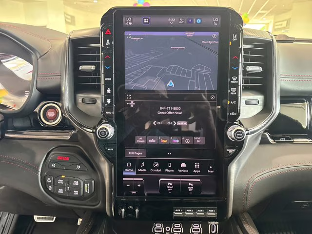 2026 Diamond Black Crystal Pearlcoat Ram 1500 RHO 4X4 Truck