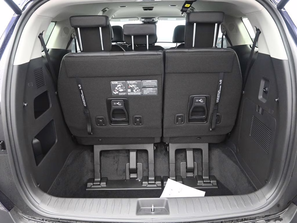 2026 Deep Chroma Blue Kia Carnival Hybrid EX FWD Van