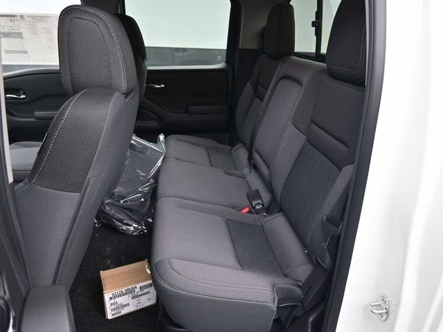 2026 Glacier White Nissan Frontier SV 4X4 Truck