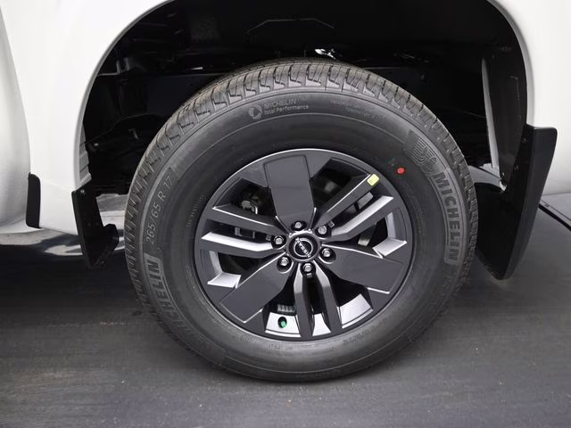 2026 Glacier White Nissan Frontier SV 4X4 Truck